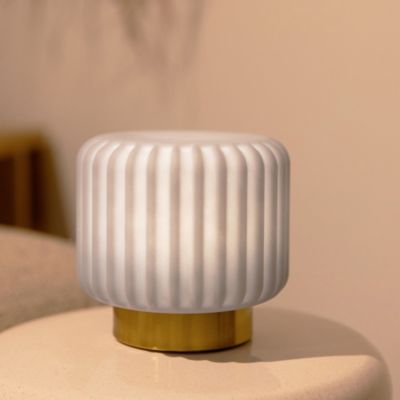 Lampe Dentelles pastel 15cm en Plastique - Atelier Pierre