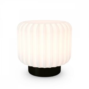 Lampe Dentelles XL h 29cm en Polyéthylène - Atelier Pierre