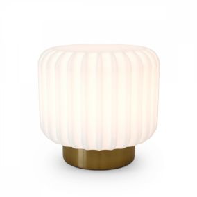 Lampe Dentelles XL h 29cm en Polyéthylène - Atelier Pierre