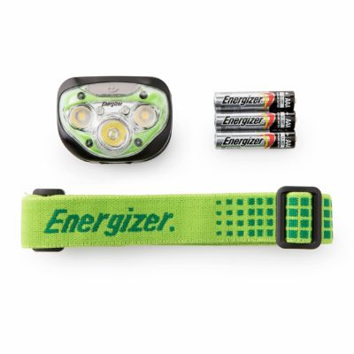 Lampe fontale Energizer Hard Case professionnel vision HD vert 350 lumens