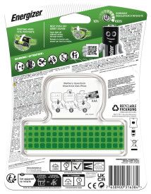 Lampe fontale Energizer Hard Case professionnel vision HD vert 350 lumens