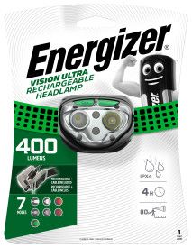 Lampe frontal vision rechargeable Energizer