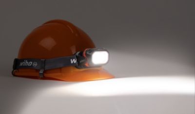 Lampe frontale 500 lm rechargeable USB-C avec capteur de mouvement, 2 LED, IK07 IPX6 - 45700