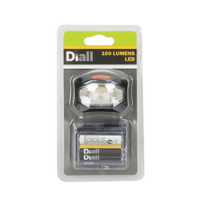 Lampe frontale Diall R4-2 95 lumens