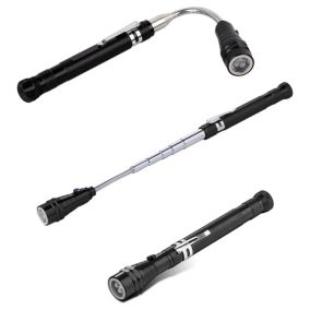 Lampe frontale FISHTEC Télescopique  Tête Flexible et Orientable