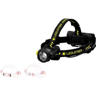 Lampe frontale H15R Work rechargeable 2500 lm, batterie 7,4 V 4800 mAh, autonomie 70 h.