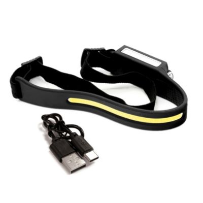 Lampe frontale LED rechargeable batterie lithium Avidsen