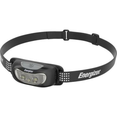 Lampe frontale LED Universal Plus à piles, 100 lm, 44 g, autonomie 9 h, noir