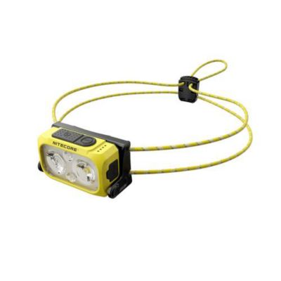 Lampe frontale NiteCore NU21 jaune rechargeable USB-C 360 lm 37 h NC-NU21-G