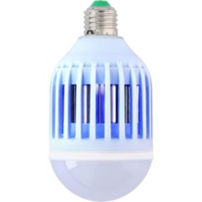 Lampe led anti moustique Insectes volants 2en1 Ampoule LED vissable douille standard E27 GRUNDIG