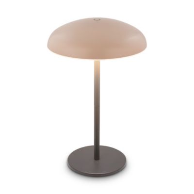 Lampe LED CAxA sans fil  IP44  D.195x305mm  2.700K  28W / 300lm  autonomie 15h  beige et anthracite  Briloner