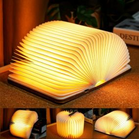 Lampe LED d'ambiance design Livre