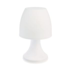 Lampe LED en polypropylène - H. 19,5 cm