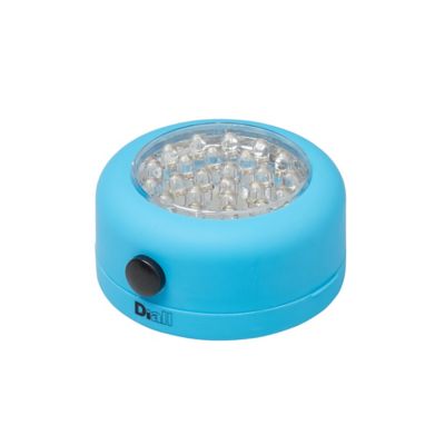 Lampe LED magnétique ronde bleue Diall 68 lumens