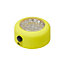Lampe LED magnétique ronde jaune Diall 75 lumens
