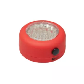 Lampe LED magnétique ronde rouge Diall 68 lumens