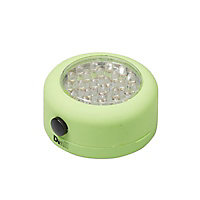 Lampe LED magnétique ronde verte Diall 75 lumens