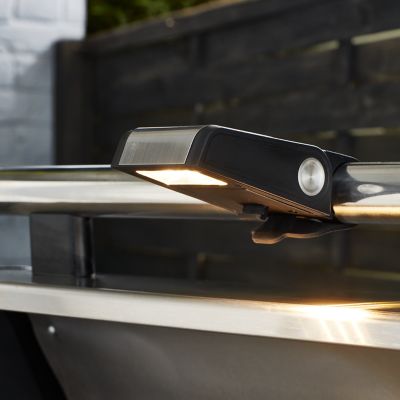 Lampe LED pour barbecue GoodHome en plastique et acier