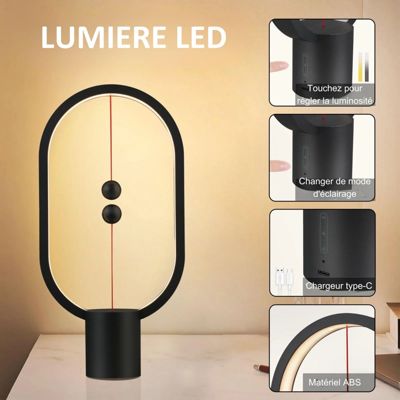 Lampe LED rechargeable à poser HENGPRO