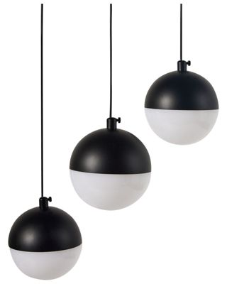 Lampe LED suspendue ANKOBRA Métal Noir
