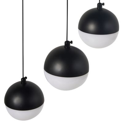 Lampe LED suspendue ANKOBRA Métal Noir
