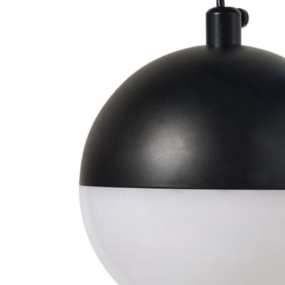 Lampe LED suspendue ANKOBRA Métal Noir