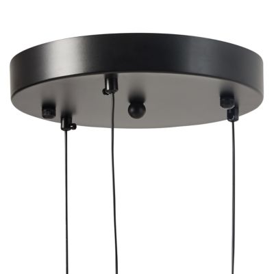 Lampe LED suspendue ANKOBRA Métal Noir