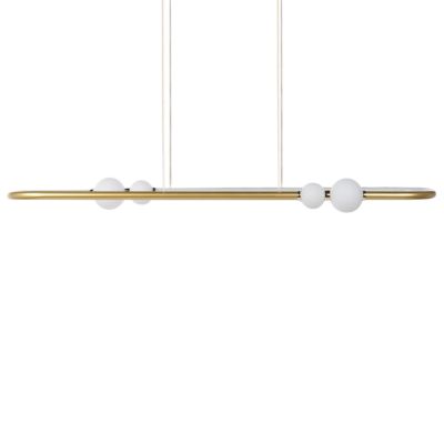 Lampe LED suspendue FEALE Métal Doré