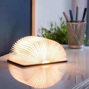 Lampe livre Smart Booklight Mini en Bois - Gingko