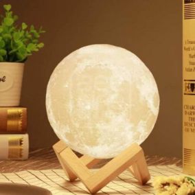Lampe-Lune à poser multicolore MoovyMoon