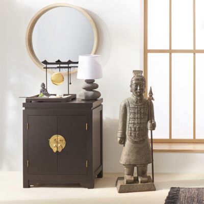 Lampe "Mer" céramique H30cm - Atmosphera Créateur d'intérieur