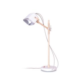 Lampe Mob blanche en Aluminium - Swabdesign