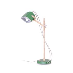 Lampe Mob verte en Aluminium - Swabdesign