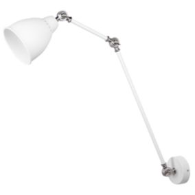 Lampe murale blanche MISSISSIPPI L