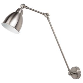 Lampe murale couleur nickel MISSISSIPPI L