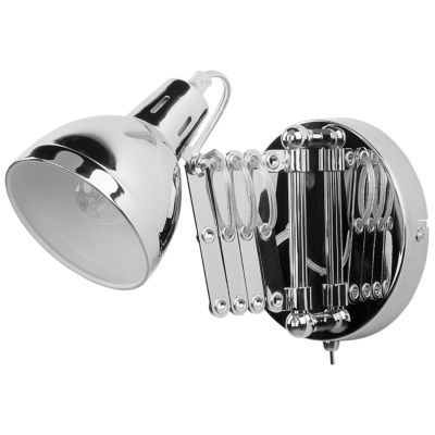 Lampe murale HARRINGTON Réglable Métal Argenté