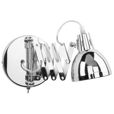 Lampe murale HARRINGTON Réglable Métal Argenté