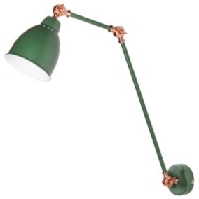 Lampe murale vert foncé MISSISSIPPI L