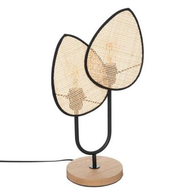 Lampe "Olme" en métal H44cm - Beige - Atmosphera createur d'interieur