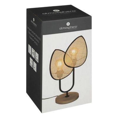 Lampe "Olme" en métal H44cm - Beige - Atmosphera createur d'interieur