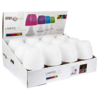 Lampe outdoor "Dokk" multicolore H19cm - Atmosphera Créateur d'intérieur