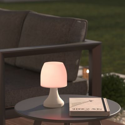Lampe outdoor "Dokk" multicolore H19cm - Atmosphera Créateur d'intérieur