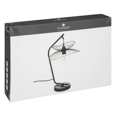 Lampe à poser "Alara" - métal et silicone - noir - H50 cm - Noir - Atmosphera createur d'interieur