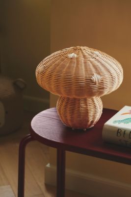 Lampe à poser ALLIE  Rotin Nature (marron), H.28.8 - IP20 - E27 /Nordlux Intérieur