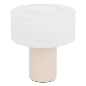 Lampe à poser "Asti" argile H36cm - Atmosphera