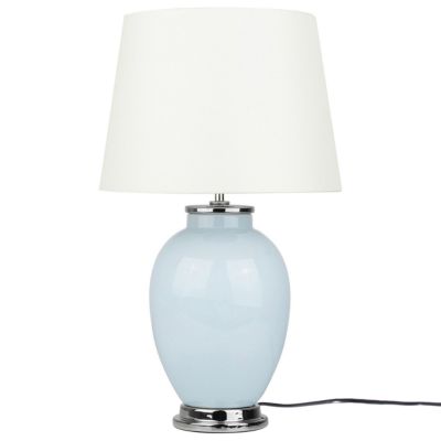 Lampe à poser BRENTA Céramique Bleu clair