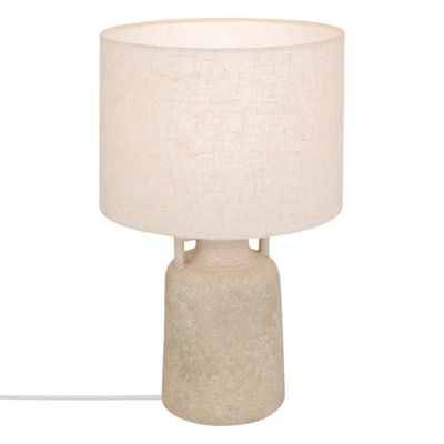 Lampe à poser champignon secteur Gibus gris H45,5cm - ATMOSPHERA CREATEUR D'INTERIEUR