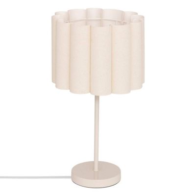 Lampe à poser champignon secteur Rona beige H49cm - ATMOSPHERA CREATEUR D'INTERIEUR