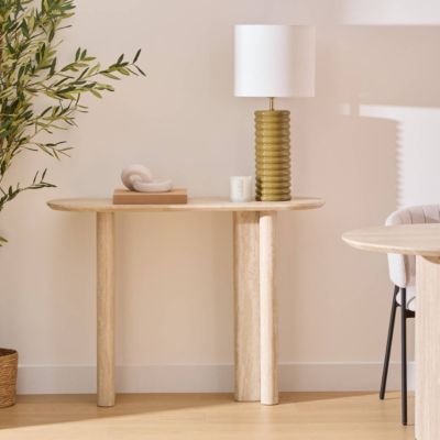 Lampe à poser champignon secteur Vinus vert Kaki H69cm - ATMOSPHERA CREATEUR D'INTERIEUR