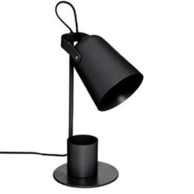 Lampe à Poser Design "Elio" 34cm Noir